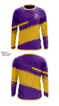 Purvis Middle School Cheer 52252572 Long Sleeve Performance Shirt 1