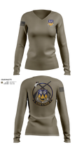 513th Transportation Company 84942366 Women's Long Sleeve V-neck Shirt - 21