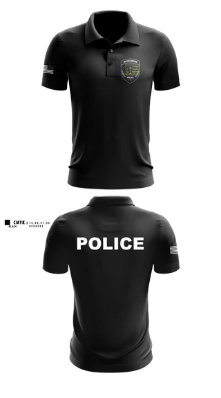 Short Sleeve Performance Polo, Mayflower Police Department, Police, Teamtime, Team time, sublimation, custom sports apparel, team uniforms, spirit wear, spiritwear, sports uniforms, custom shirts, team store, custom team store, fundraiser sports, apparel fundraiser