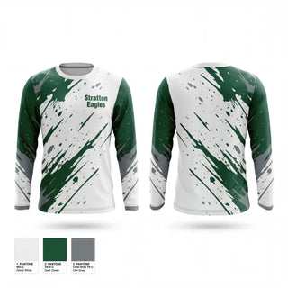 Long Sleeve Performance Shirt, Stratton Eagles, Baseball, Teamtime, Team time, sublimation, custom sports apparel, team uniforms, spirit wear, spiritwear, sports uniforms, custom shirts, team store, custom team store, fundraiser sports, apparel fundraiser