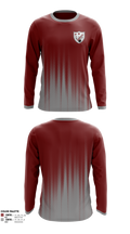 Sheridan High School Bowling 77563042 Long Sleeve Performance Shirt 1