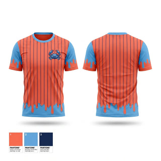 Short Sleeve Performance Shirt, Back bay blue crabs, Baseball, Teamtime, Team time, sublimation, custom sports apparel, team uniforms, spirit wear, spiritwear, sports uniforms, custom shirts, team store, custom team store, fundraiser sports, apparel fundraiser