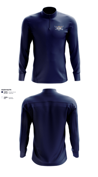 Quarter Zip Jacket, Saddle Brook Falcons Lacrosse, Men's Lacrosse, Teamtime, Team time, sublimation, custom sports apparel, team uniforms, spirit wear, spiritwear, sports uniforms, custom shirts, team store, custom team store, fundraiser sports, apparel fundraiser