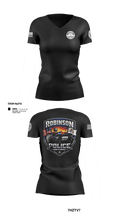 Robinson Police Department 9789546 Women's Short Sleeve V-neck Shirt - 25