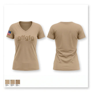 Womens Short Sleeve Vneck Shirt, gffgfg, National Guard, Teamtime, Team time, sublimation, custom sports apparel, team uniforms, spirit wear, spiritwear, sports uniforms, custom shirts, team store, custom team store, fundraiser sports, apparel fundraiser