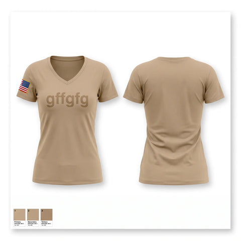 Womens Short Sleeve Vneck Shirt, gffgfg, National Guard, Teamtime, Team time, sublimation, custom sports apparel, team uniforms, spirit wear, spiritwear, sports uniforms, custom shirts, team store, custom team store, fundraiser sports, apparel fundraiser