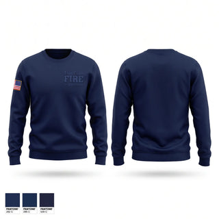 Crew Neck Sweatshirt, Soto Cano Fire Department, Fire Department, Teamtime, Team time, sublimation, custom sports apparel, team uniforms, spirit wear, spiritwear, sports uniforms, custom shirts, team store, custom team store, fundraiser sports, apparel fundraiser
