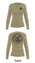 Military Funeral Honors 6797684 Women's Long Sleeve V-neck Shirt - 97