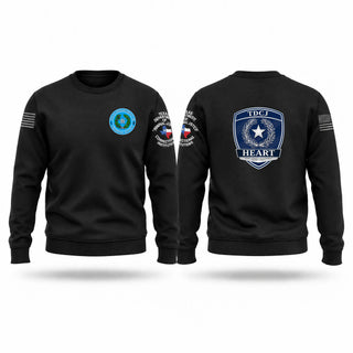 Crew Neck Sweatshirt, TDCJ, Police, Teamtime, Team time, sublimation, custom sports apparel, team uniforms, spirit wear, spiritwear, sports uniforms, custom shirts, team store, custom team store, fundraiser sports, apparel fundraiser