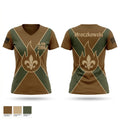 A co 2-156 80179349 Women's Short Sleeve V-neck Shirt - 1