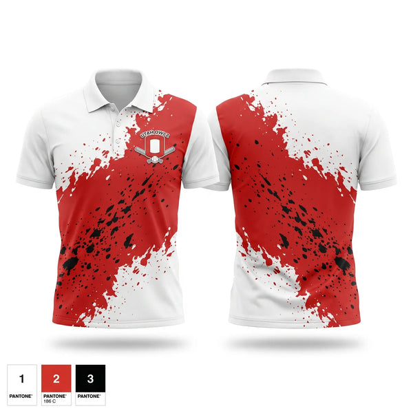 Short Sleeve Performance Polo, Utah Owlz, Baseball, Teamtime, Team time, sublimation, custom sports apparel, team uniforms, spirit wear, spiritwear, sports uniforms, custom shirts, team store, custom team store, fundraiser sports, apparel fundraiser