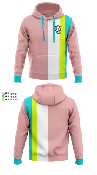 Hoodie, LOVB, Women's Volleyball, Teamtime, Team time, sublimation, custom sports apparel, team uniforms, spirit wear, spiritwear, sports uniforms, custom shirts, team store, custom team store, fundraiser sports, apparel fundraiser