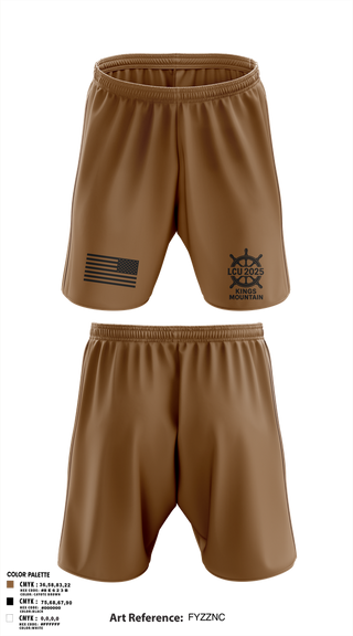 Athletic Shorts With Pockets, LCU 2025 KINGS MOUNTAIN, Army, Teamtime, Team time, sublimation, custom sports apparel, team uniforms, spirit wear, spiritwear, sports uniforms, custom shirts, team store, custom team store, fundraiser sports, apparel fundraiser