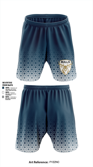 Athletic Shorts With Pockets, BULLS, Ice Hockey, Teamtime, Team time, sublimation, custom sports apparel, team uniforms, spirit wear, spiritwear, sports uniforms, custom shirts, team store, custom team store, fundraiser sports, apparel fundraiser
