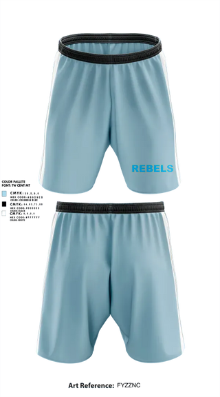 Athletic Shorts With Pockets, Rebels, Softball, Teamtime, Team time, sublimation, custom sports apparel, team uniforms, spirit wear, spiritwear, sports uniforms, custom shirts, team store, custom team store, fundraiser sports, apparel fundraiser