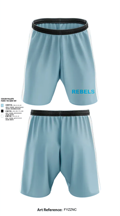 Rebels Athletic Shorts With Pockets - 1
