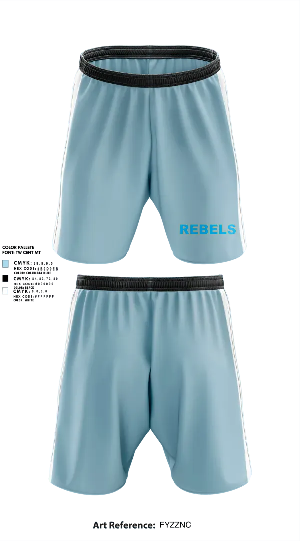 Athletic Shorts With Pockets, Rebels, Softball, Teamtime, Team time, sublimation, custom sports apparel, team uniforms, spirit wear, spiritwear, sports uniforms, custom shirts, team store, custom team store, fundraiser sports, apparel fundraiser