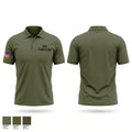 8th Comm Bn Short Sleeve Performance Polo - 1