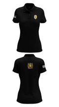 School officer 37316747 Women's Short Sleeve Performance Polo  - 33