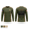 Schenectady County Sheriff K9 Long Sleeve Performance Shirt - 1