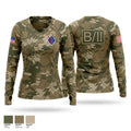 HQBN TRK CO Women's Long Sleeve V-neck Shirt - 1