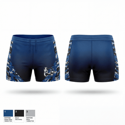 Jefferson Davis County High School Track & Field 533121 Women's Shorts - 1