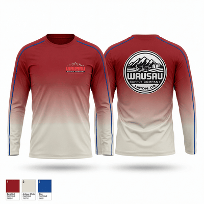 Wausau supply company 56194548 Long Sleeve Performance Shirt 1