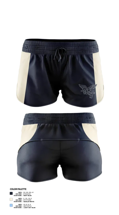 Ansonia Chargers 21456880 Track Shorts - 2