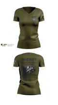 Guadalupe County SWAT 67708062 Women's Short Sleeve V-neck Shirt - 1