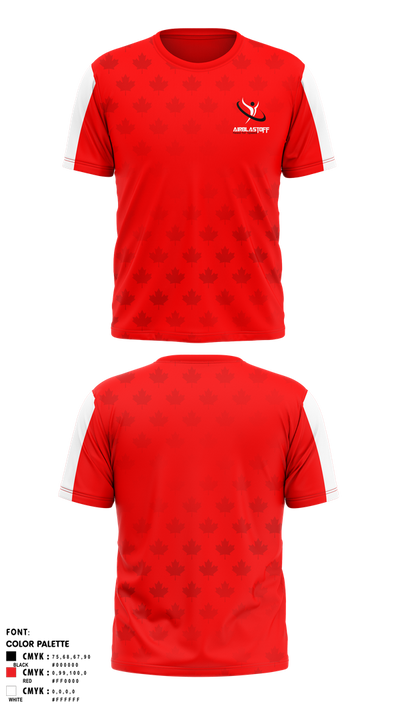 Airblastoff Lions 14236654 Short Sleeve Performance Shirt - 6