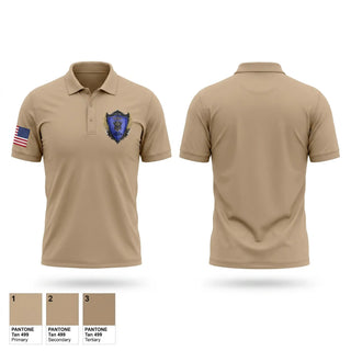 Short Sleeve Performance Polo, LEA Fort Riley, Army, Teamtime, Team time, sublimation, custom sports apparel, team uniforms, spirit wear, spiritwear, sports uniforms, custom shirts, team store, custom team store, fundraiser sports, apparel fundraiser