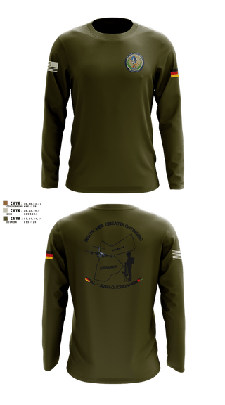 Long Sleeve Performance Shirt, DEU EinsKtgt CD/CBI, , Teamtime, Team time, sublimation, custom sports apparel, team uniforms, spirit wear, spiritwear, sports uniforms, custom shirts, team store, custom team store, fundraiser sports, apparel fundraiser
