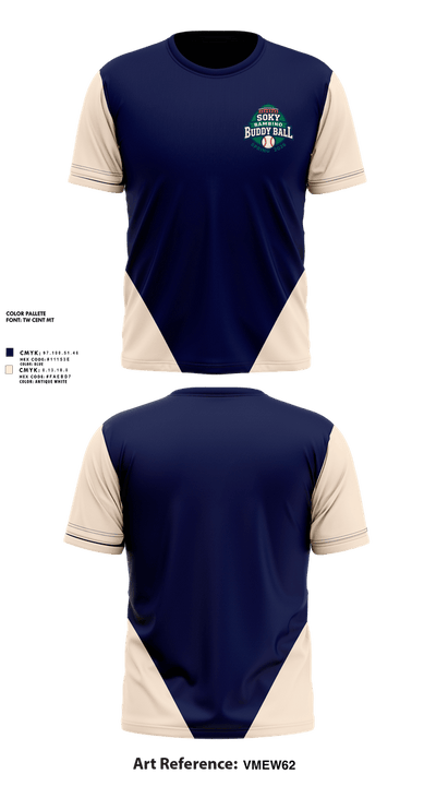 SOKY Bambino Buddy Ball 30534557 Short Sleeve Performance Shirt - 1