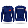 ECFR Women's Long Sleeve V-neck Shirt - 1