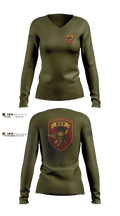 3D Force Recon REP 29508902 Women's Long Sleeve V-neck Shirt - 1