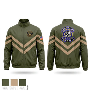 Windbreaker, USS Forrestal, Navy, Teamtime, Team time, sublimation, custom sports apparel, team uniforms, spirit wear, spiritwear, sports uniforms, custom shirts, team store, custom team store, fundraiser sports, apparel fundraiser