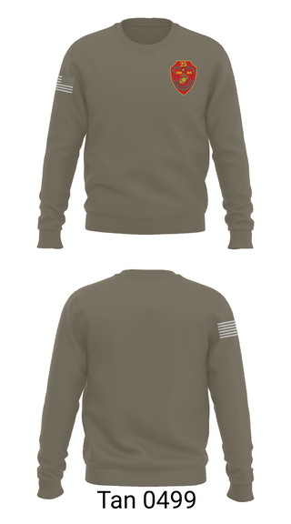 Crew Neck Sweatshirt, India CO, Marines, Teamtime, Team time, sublimation, custom sports apparel, team uniforms, spirit wear, spiritwear, sports uniforms, custom shirts, team store, custom team store, fundraiser sports, apparel fundraiser