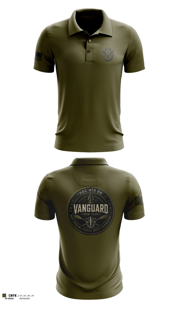 Short Sleeve Performance Polo, 3SFG(A), Army, Teamtime, Team time, sublimation, custom sports apparel, team uniforms, spirit wear, spiritwear, sports uniforms, custom shirts, team store, custom team store, fundraiser sports, apparel fundraiser