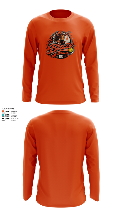 Blaze Long Sleeve Performance Shirt 2