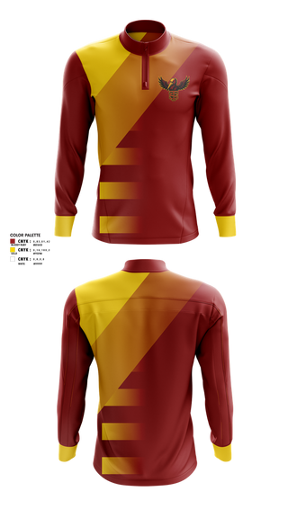 Quarter Zip Jacket, Team Signs Sports Academy, Men's Basketball, Teamtime, Team time, sublimation, custom sports apparel, team uniforms, spirit wear, spiritwear, sports uniforms, custom shirts, team store, custom team store, fundraiser sports, apparel fundraiser