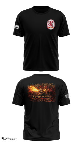Old School Cotton Feel Shirt, 3-13th 66th FSC, Army, Teamtime, Team time, sublimation, custom sports apparel, team uniforms, spirit wear, spiritwear, sports uniforms, custom shirts, team store, custom team store, fundraiser sports, apparel fundraiser
