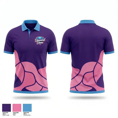 Diamond Divas 69946643 Short Sleeve Performance Polo - 1