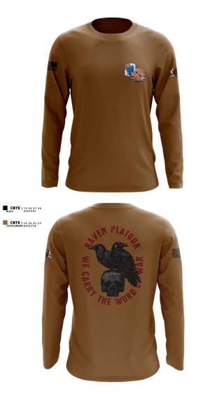 Long Sleeve Performance Shirt, , Army, Teamtime, Team time, sublimation, custom sports apparel, team uniforms, spirit wear, spiritwear, sports uniforms, custom shirts, team store, custom team store, fundraiser sports, apparel fundraiser