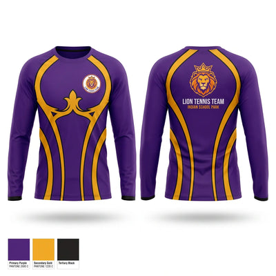 Lion Tennis Team Long Sleeve Performance Shirt - 1