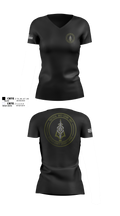 OCSO TAC UNIT Women's Short Sleeve V-neck Shirt - 100