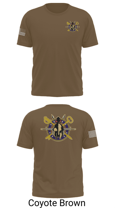 A Company 68th DSSB 4ID 10544228 Short Sleeve Performance Shirt - 16