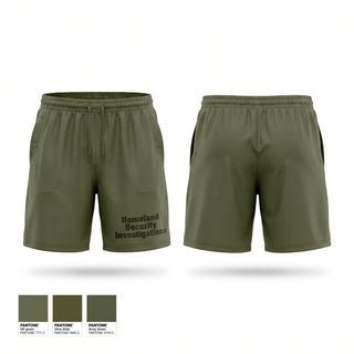 Athletic Shorts With Pockets, Homeland Security Investigations, Police, Teamtime, Team time, sublimation, custom sports apparel, team uniforms, spirit wear, spiritwear, sports uniforms, custom shirts, team store, custom team store, fundraiser sports, apparel fundraiser