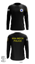 NSA Mechanicsburg 84971329 Long Sleeve Performance Shirt 101
