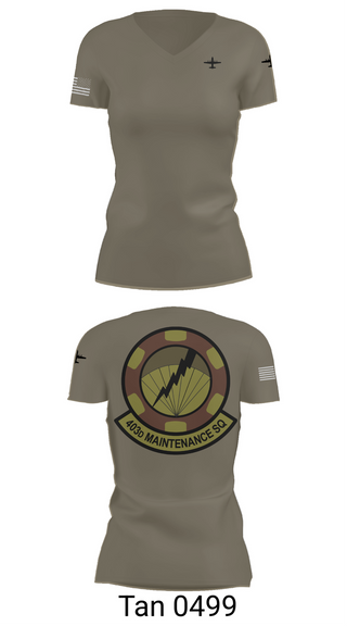 Womens Short Sleeve Vneck Shirt, 403 Maintenance Sqd, Air Force, Teamtime, Team time, sublimation, custom sports apparel, team uniforms, spirit wear, spiritwear, sports uniforms, custom shirts, team store, custom team store, fundraiser sports, apparel fundraiser