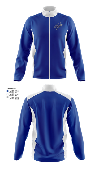 Fleece Jacket, Lysander Lightning, Ice Hockey, Teamtime, Team time, sublimation, custom sports apparel, team uniforms, spirit wear, spiritwear, sports uniforms, custom shirts, team store, custom team store, fundraiser sports, apparel fundraiser